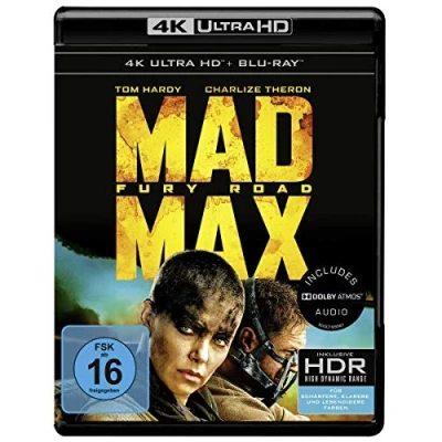 Afbeelding van Mad Max Fury Road (Ultra HD Blu ray)