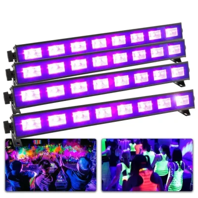 Afbeelding van BeamZ Complete Blacklight set met 4 krachtige BUV93 LED BARs