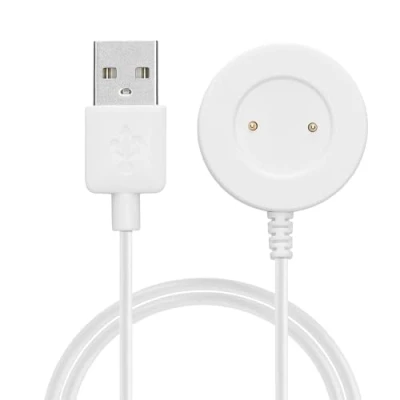 Afbeelding van kwmobile USB oplaadkabel geschikt voor Huawei Watch GT / GT2 Honor Magic 2 kabel Laadkabel smartwatch in wit