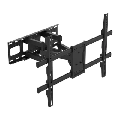 Afbeelding van GRIFEMA GB1006 6 TV muurbeugel, kantelbaar en draaibaar, voor TV, 81 203 cm, belasting tot 60 kg, max. VESA 600 x 400 mm, zwart