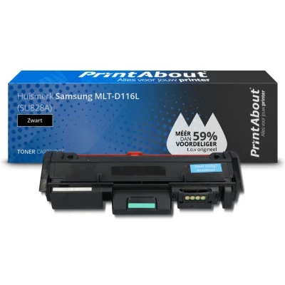 Afbeelding van Huismerk Samsung MLT D116L (SU828A) Toner Zwart Hoge capaciteit