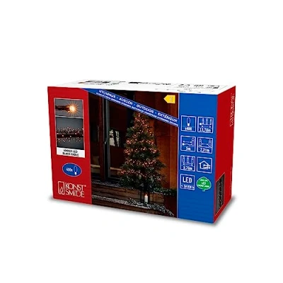 Afbeelding van Lichtsnoer led kerstverlichting buiten en binnen 1200 lampjes 83