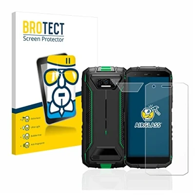 Afbeelding van BROTECT Glas Screen Protector voor Doogee S41 Pro (Voor+Camera) Schermbeschermer [9H Hardheid, Beschermglas Folie niet Gehard Glas]
