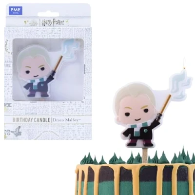 Afbeelding van PME Harry Potter karakter verjaardagskaars, Draco Malfidus