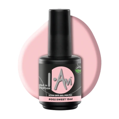 Afbeelding van I.Am Soak Off Gel Polish #002 Sweet (15ml)