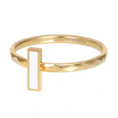 Afbeelding van Artistic Rectangle iXXXi Vulring 2 mm Goud / 19