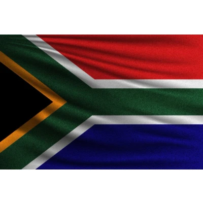 Afbeelding van Partychimp Zuid Afrikaanse Vlag Afrika 90x150 Cm Polyester