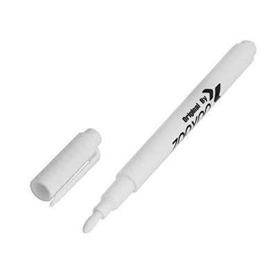 Afbeelding van Witte Krijt Pennen, Vloeibare Marker Pen voor Whiteboard Schoolbord Menu Glas Vensters Nat Veeg Niet Permanent