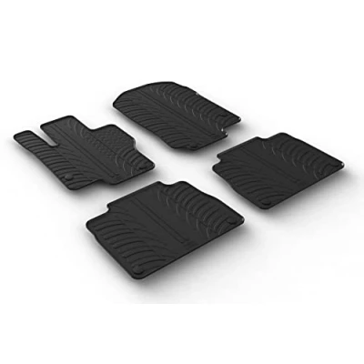 Afbeelding van Gledring Rubbermatten passend voor Mercedes GLE (W167) Automaat 2/2019 (T profiel 4 delig + montageclips)