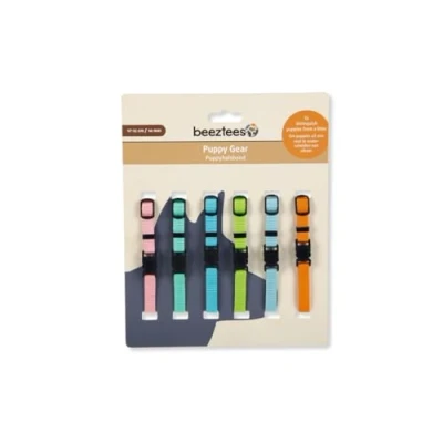 Afbeelding van Nylon Puppyhalsbandjes (17 25 cm x 10 mm) 6 stuks
