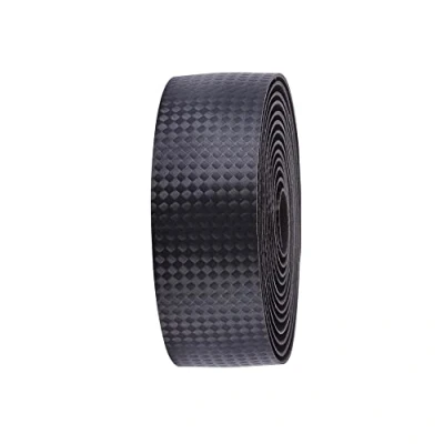 Afbeelding van BBB Cycling RaceRibbon Carbon Stuurtape Stuurlint Racefiets Extra Grip Bartape Zwart 2 Rollen BHT 04