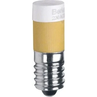 Afbeelding van HAGER BERKER LED LAMP E10 GEEL