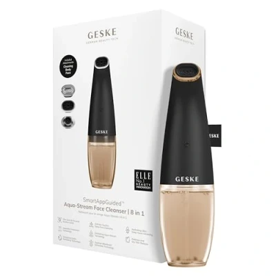 Afbeelding van GESKE SmartAppGuided™ Aqua Stream Face Cleanser 8 in 1 Poriënreiniging Preventie van onzuiverheden Mee eterextractie Verminder rode en droge huid Gebruik met onze