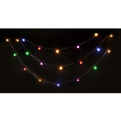 Afbeelding van Ibiza Light LED LICHTSNOER MET 20 GEKLEURDE IP44 10M