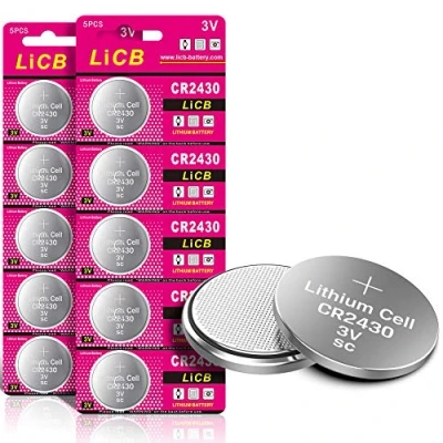 Afbeelding van LiCB CR2430 3V lithium knoopcellen CR 2430 batterijen