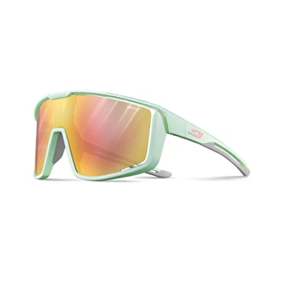 Afbeelding van Julbo Fury zonnebril, mint/lichtgrijs/roze, eenheidsmaat voor volwassenen, one size