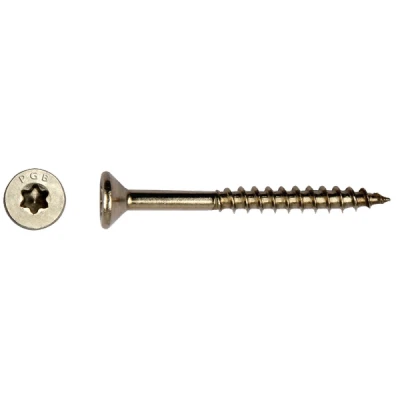 Afbeelding van Spaanplaatschroeven RVS A2 deeld 4,0x25 Torx 20 200 stuks