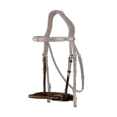 Afbeelding van Dy&#039;on Neusriem D Collection By Leather Covered Rope Bruin