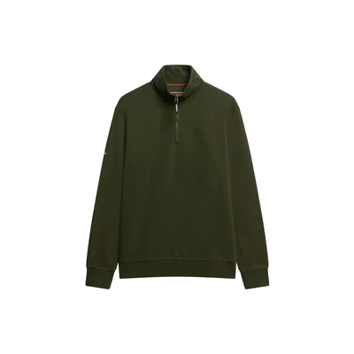 Afbeelding van Superdry Mannen Kraagloos Utility Sweatshirt met Logo Groen Grootte: L