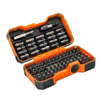 Afbeelding van Bahco 59/S100BC 100 Delige Bitset Gleuf , Phillips Pozidriv Hexagon, Robertson en Torx