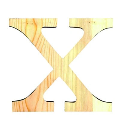 Afbeelding van Artemio houten letter X 19 cm