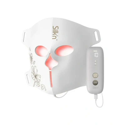 Afbeelding van Silk&#039;n LED Face EMS Mask Lichttherapie gezichtsmasker Wit gezichtsverzorging