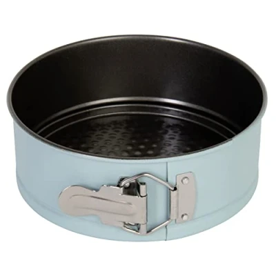 Afbeelding van wenco Premium mini springvorm, rond, Ø 18 cm, anti aanbaklaag, koolstofstaal, mintgroen (versie 2022)