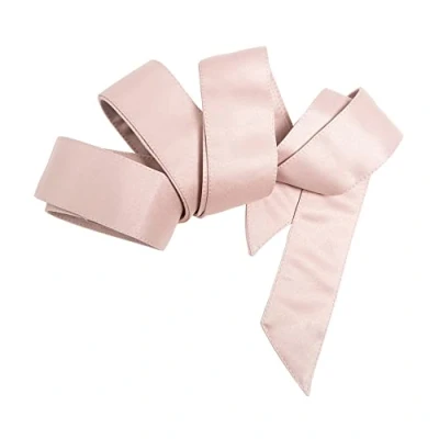 Afbeelding van Maya Deluxe Satijnen riem voor bruidsmeisjes, accessoires, bruiloft, eindexamenbal, avondriem dames, Frosted Pink., S M