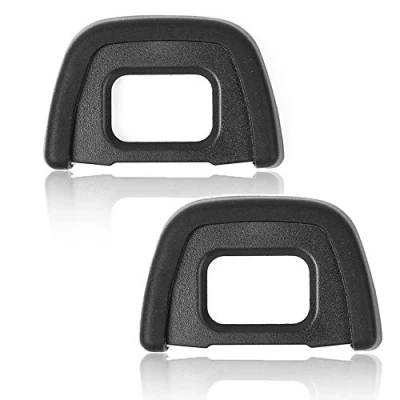 Afbeelding van D7000 Zoeker oculair Oogschelp voor Nikon D7100 D7200 D750 D610 D600 D300 D300S Digitale Camera [2Packs], Vervangen DK 23, Fire Rock Accessoires DK23