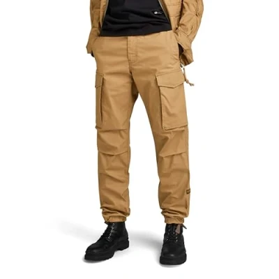 Afbeelding van G Star CORE Regular Cargobroek, Heren, Maat: 30x32, Dark fawn