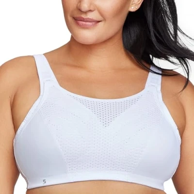 Afbeelding van Glamorise Dirndl, beha voor dames, wit, 90D