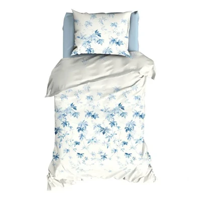 Afbeelding van Dekbedovertrek Romanette Simonetta Blauw Katoen 140 x 200 / 220 cm 1 Persoons