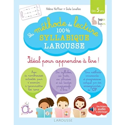 Afbeelding van Méthode syllabique Larousse: Idéal pour apprendre à lire ! Dès 5 ans