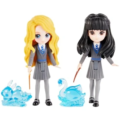 Afbeelding van Wizarding World Harry Potter Magical Minis Loena Leeflang en Cho Chang Patronus Vriendschapsset met 2 wezens