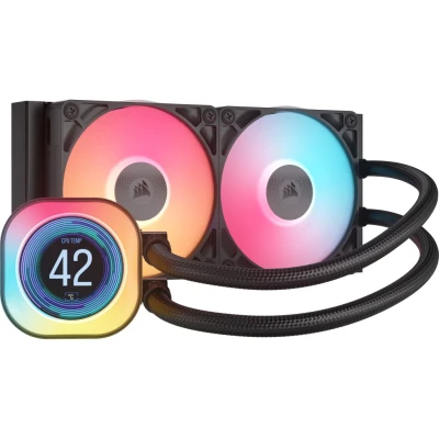 Afbeelding van Corsair iCUE LINK TITAN 240 RX LCD waterkoeling RGB