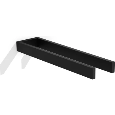 Afbeelding van Handdoekstang Decor Walther Contract HTH2 Double Black Matt