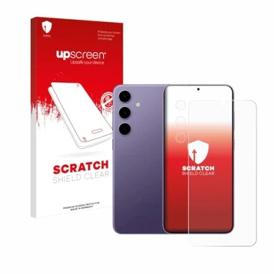 Afbeelding van upscreen Screenprotector voor Samsung Galaxy S24 Enterprise Edition (Voor+Camera) Folie Beschermfolie transparant