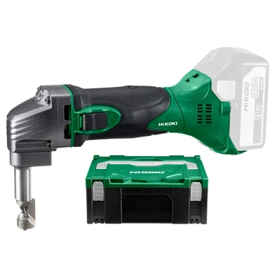 Afbeelding van HiKOKI CN18DSL W4SZ accu knabbelschaar ,brushless, (14,4v/18V) exclusief accu&#039;s en lader, inclusief systainer HSC II