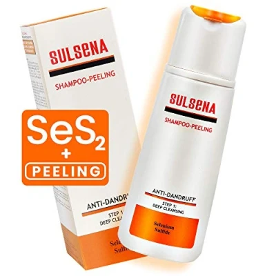 Afbeelding van SULSENA DIEP REINIGENDE EFFECTIEVE ANTI ROOS Shampoo met Selenium Sulfide voor Elk Haartype 150ml