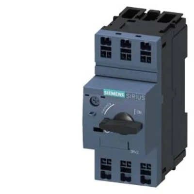 Afbeelding van Siemens 3RV2011 1JA20 Vermogensschakelaar 1 stuk(s) Instelbereik (stroomsterkte): 7 10 A Schakelspanning (max.): 690 V/AC (b x h d) 45 106 97 mm