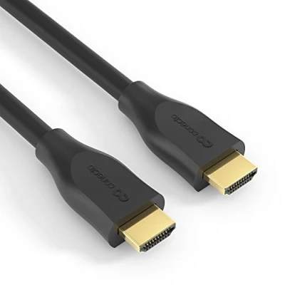 Afbeelding van conecto Premium gecertificeerde High Speed HDMI kabel met Ethernet, gegoten designstekker, vergulde aansluitingen (4K UltraHD, 3D Full HD, 18 Gbps Bandwith, HDR Dynamic Range), 2,00 m