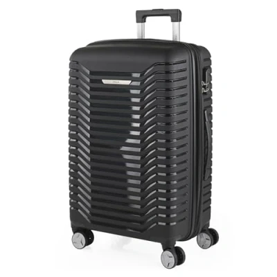 Afbeelding van ITACA Middelgrote Koffer. Suitcase Medium Trolley Reiskoffer van ITACA. Lichtgewicht Polypropyleen Harde Schaal 4 Wielen Cijferslot, Zwart