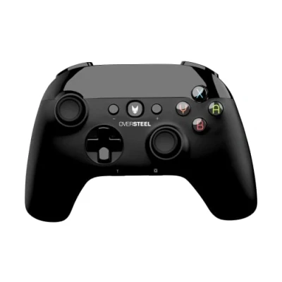 Afbeelding van Oversteel Tombac Draadloze Spelbesturing, Trilling, 8 Uur Batterijduur, Lithium Batterij, USB en Bluetooth, PC/Switch/Smartphones/Tablet/Android TV, Zwarte Kleur