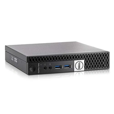 Afbeelding van Dell Optiplex 7040 Micro USFF Intel Quad Core i5 1TB SSD harde schijf 16GB geheugen Windows 10 Pro Business Desktop Computer Mini PC (Refurbished), zwart antraciet