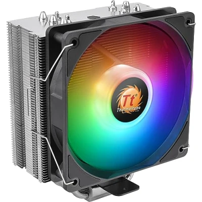 Afbeelding van Thermaltake UX 210 ARGB Processor Koeler 12 cm Zwart, Wit