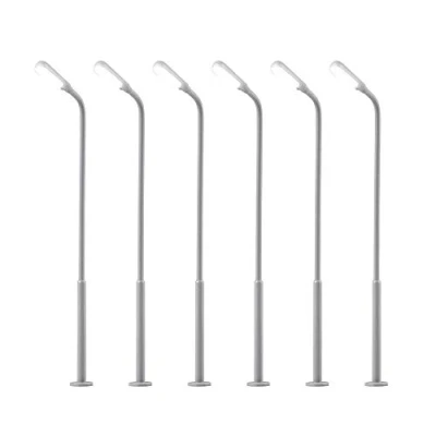 Afbeelding van Viessmann Modelltechnik TT Straatlantaarn Bouwpakket 69906 6 stuk(s)