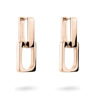 Afbeelding van Liebeskind Berlin Oorbellen Rose goldcoloured, Dames, Maat: One Size, gold/coloured