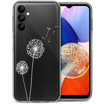 Afbeelding van Samsung Galaxy A14 (5G) Hoesje Siliconen en TPU (zacht) iMoshion Softcase/Backcover Transparant Telefoonhoesje