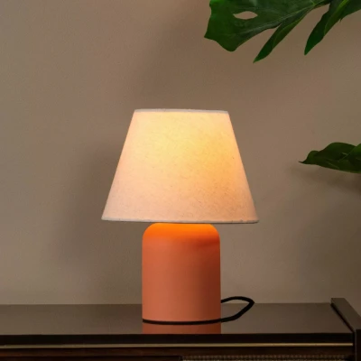 Afbeelding van Lucide MACIA Tafellamp 1xE14 Terracotta