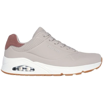 Afbeelding van Skechers Street Uno Suited on Air Herensneakers 183004 TPE Taupe